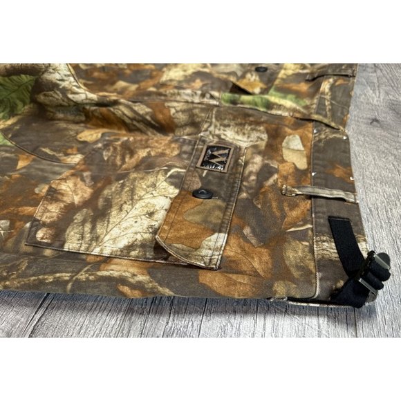 Walls Camo Pants Mens 34x32 Reinforced Hunting Advantage Timber Cargo Adjustable - Picture 5 of 15